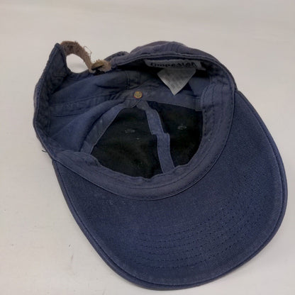 Imperial Slideback Hat Blue OSFM Adjustable Solid 6 Panel Blank