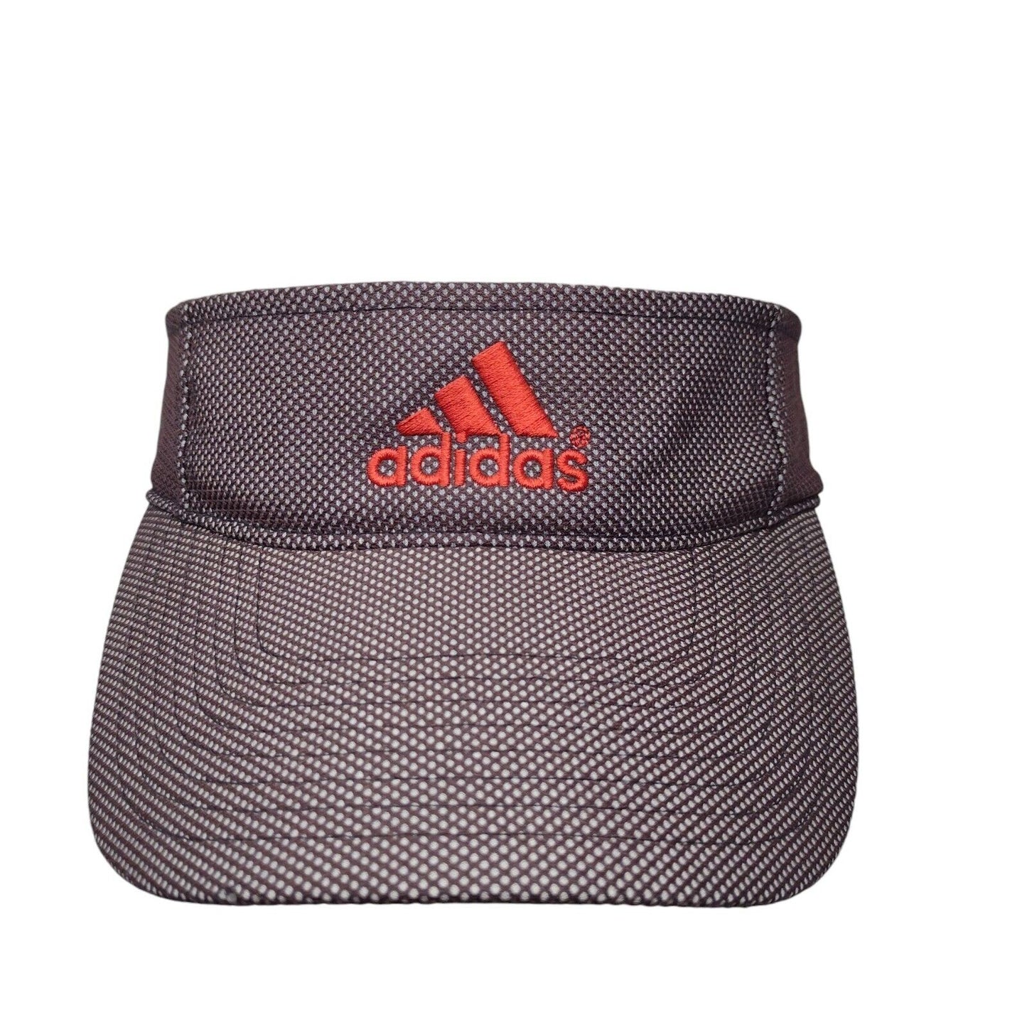Adidas 3 Stripes Strapback Sun Visor Hat Multi One Size Embroidered