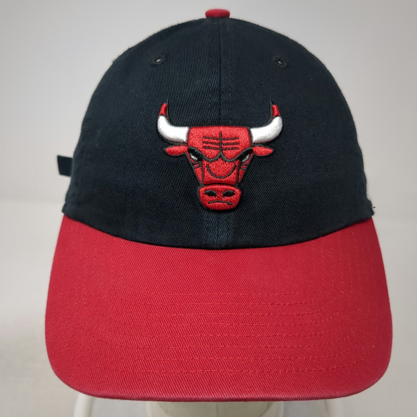 '47 Chicago Bulls NBA Hat Black Red One Size Cap Adjustable Embroidered Logo