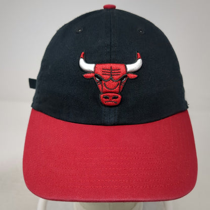 '47 Chicago Bulls NBA Hat Black Red One Size Cap Adjustable Embroidered Logo