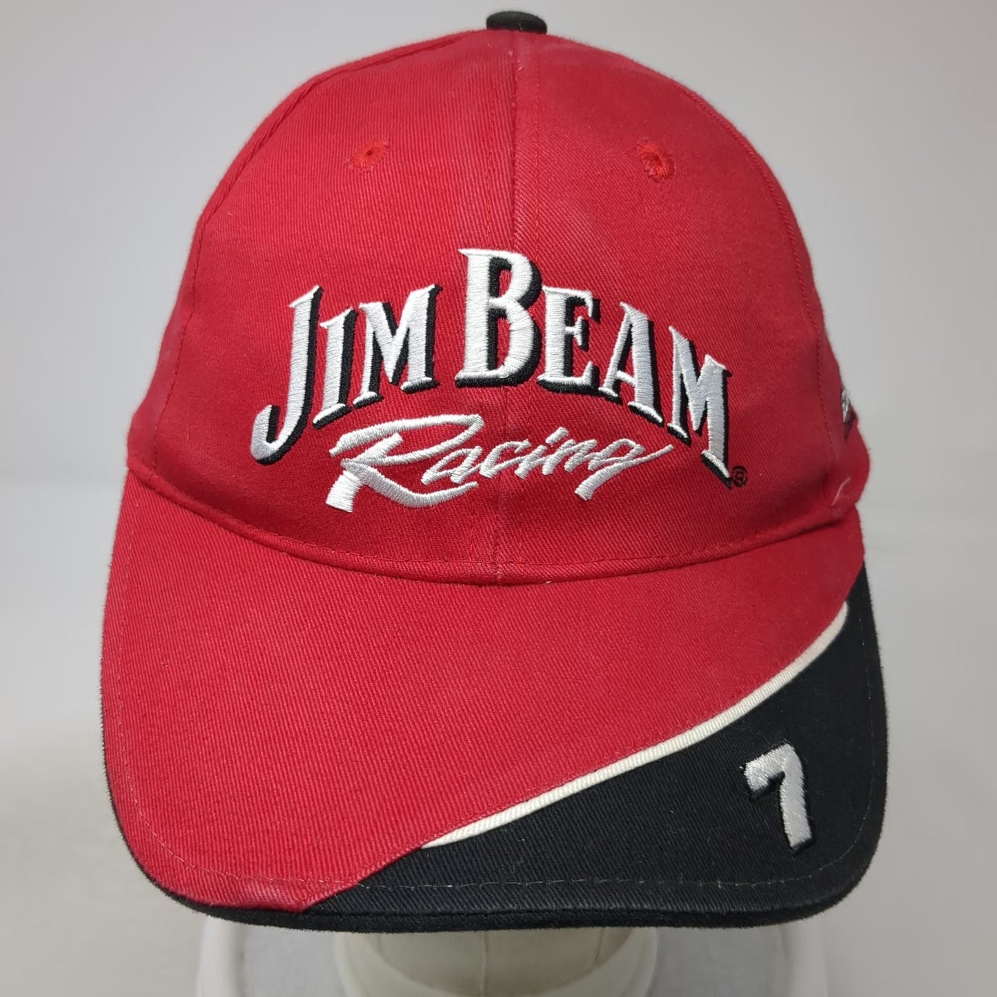 Stylemaster Baseball Cap Red OSFM Jim Beam Racing Robby Gordon Motorsports Hat