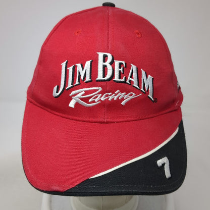 Stylemaster Baseball Cap Red OSFM Jim Beam Racing Robby Gordon Motorsports Hat