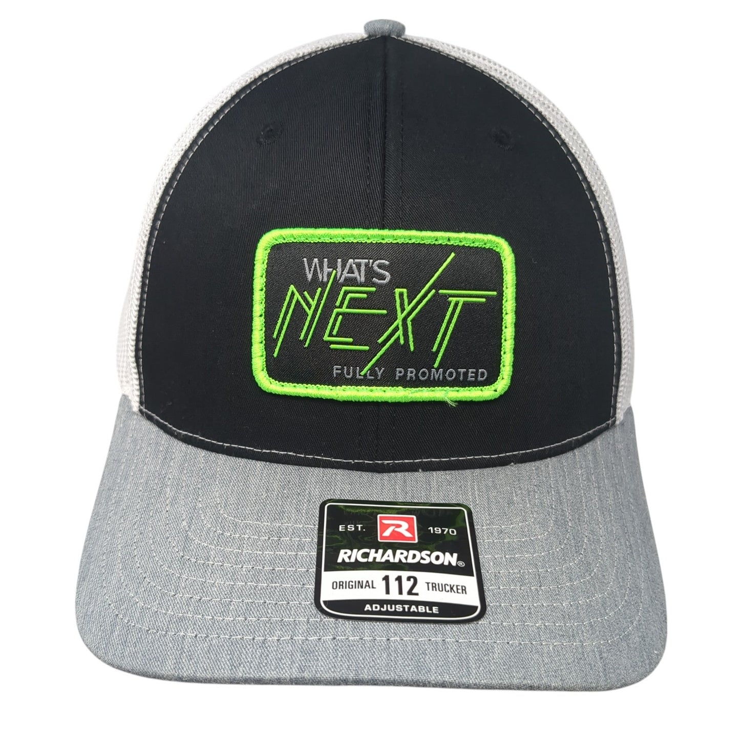 What's Next Fully Promoted Snapback Trucker Hat Multi One Size Adjustable