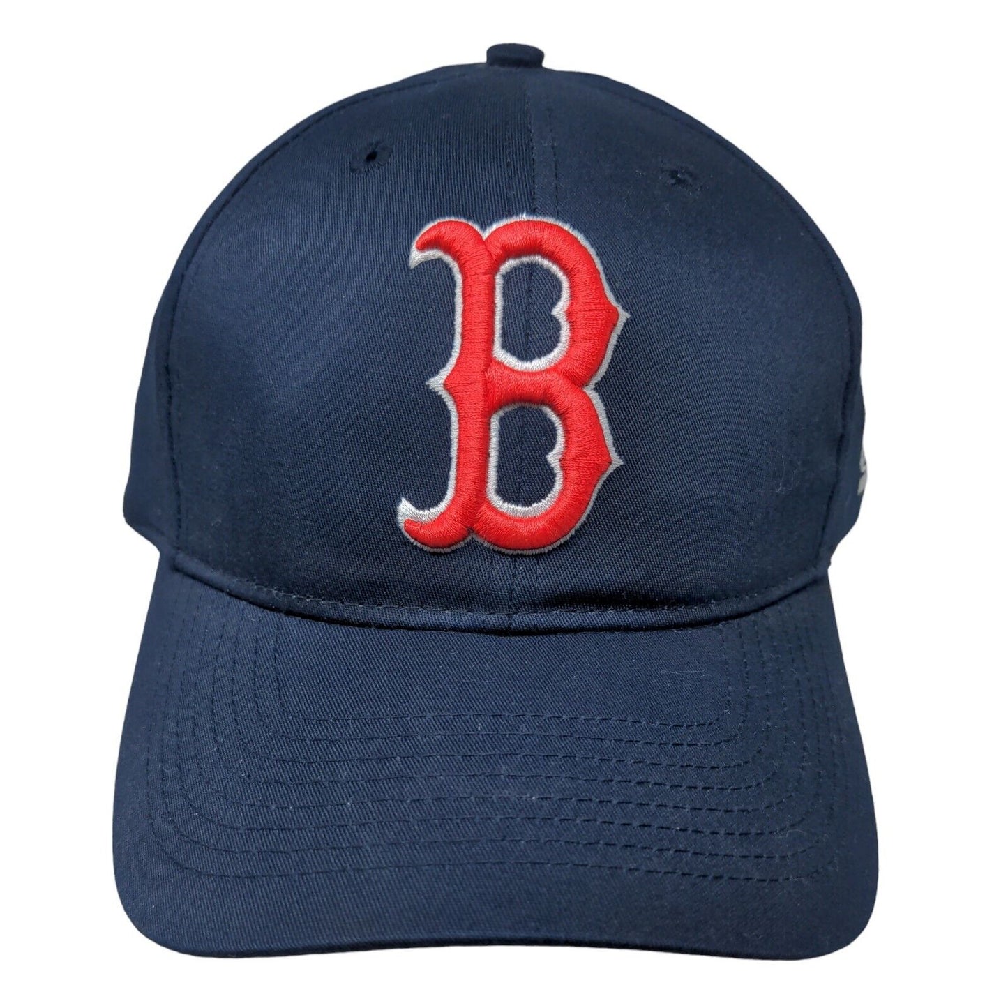 OC Sports Men's Strapback Hat Blue OSFM Embroidered Boston Red Sox Logo