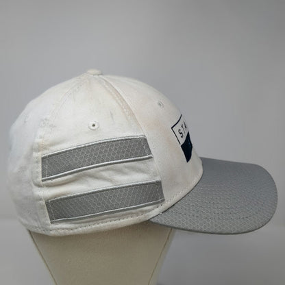 New Era Baseball Cap White XL 39THIRTY Stadium Swim Circa Resort Casino Hat