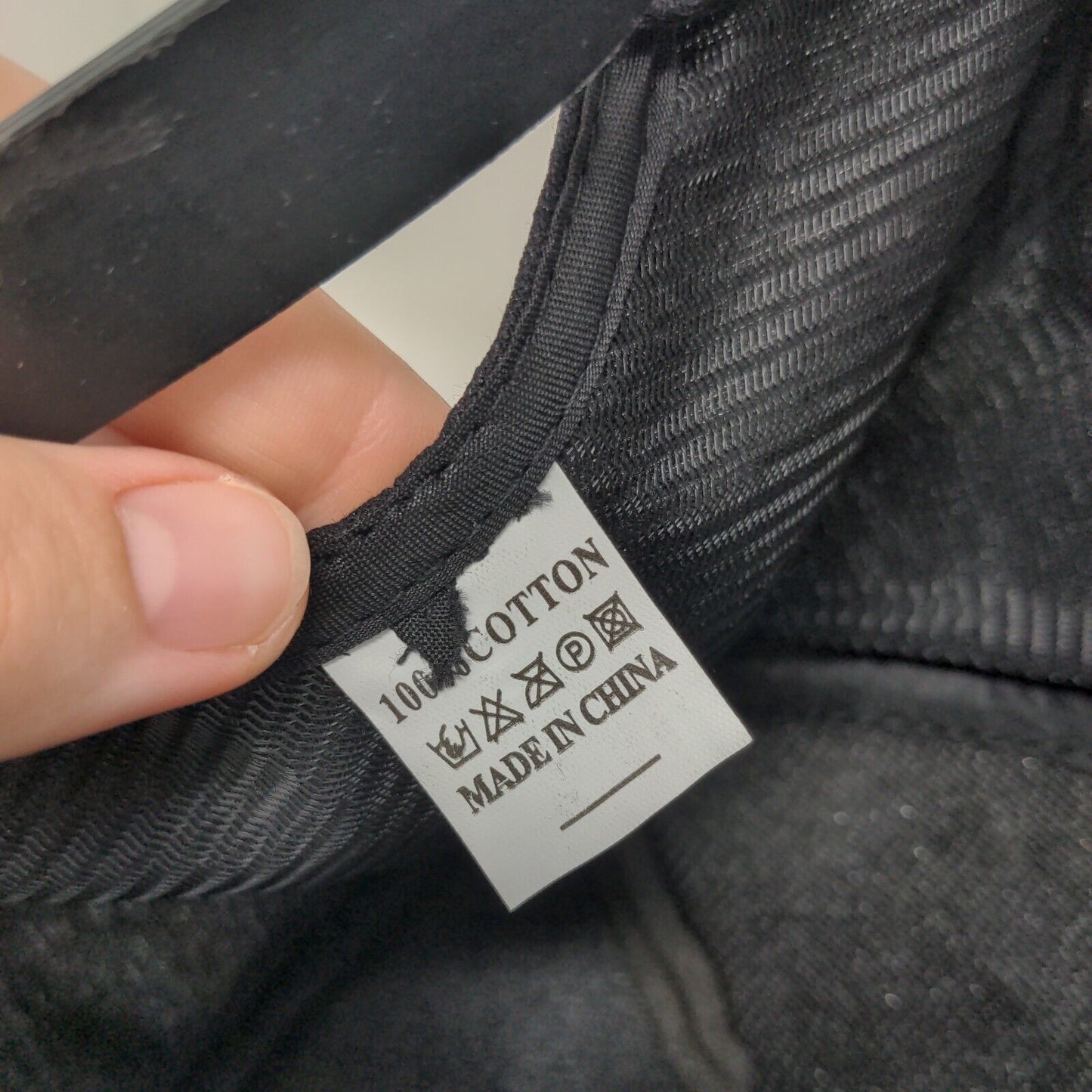 Studded Bling Snapback Hat Black One Size Adjustable Embellished