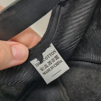 Studded Bling Snapback Hat Black One Size Adjustable Embellished