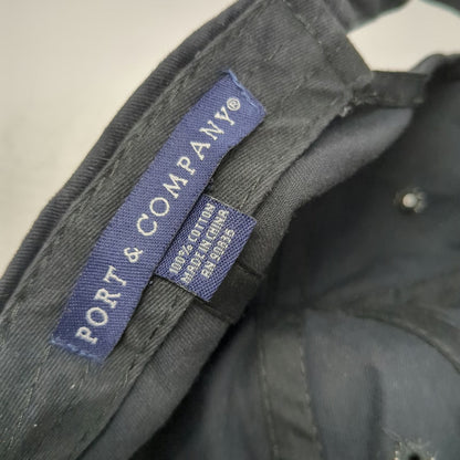 Port & Company Baseball Cap Black OSFM I Survived the WILD ONE Embroidery Hat