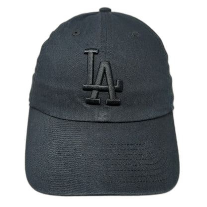 Fan Favorite Los Angeles Dodgers MLB Black Baseball Cap One Size Tonal Logo Hat
