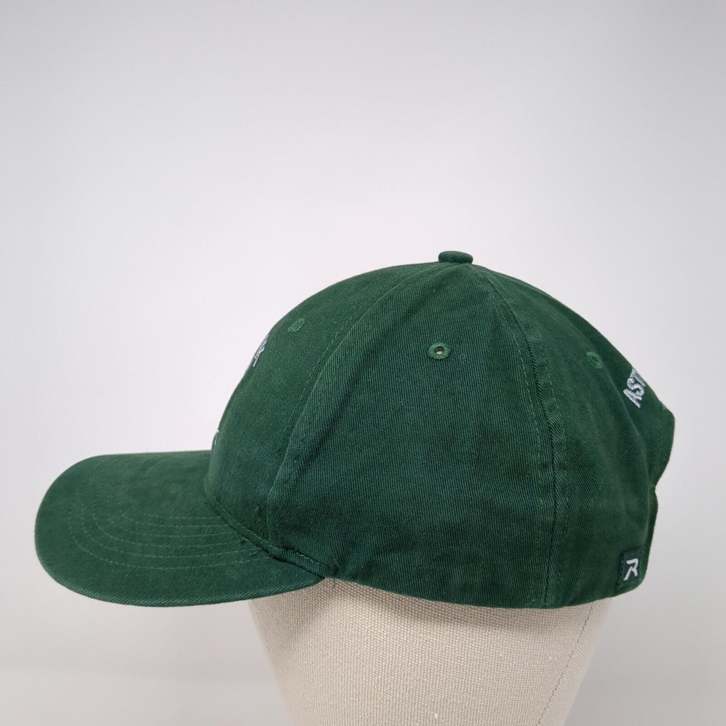 Fishhawk Fisheries Strapback Hat Green One Size Embroidered Astoria/Kenai