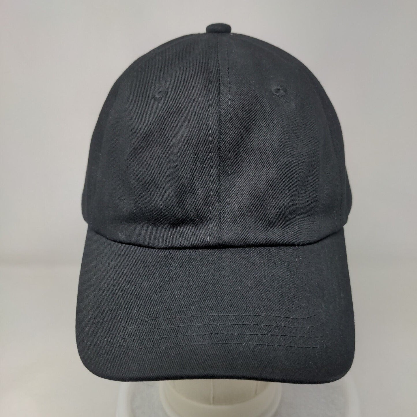 32 Degrees Slideback Hat Black One Size Solid Adjustable Embroidered