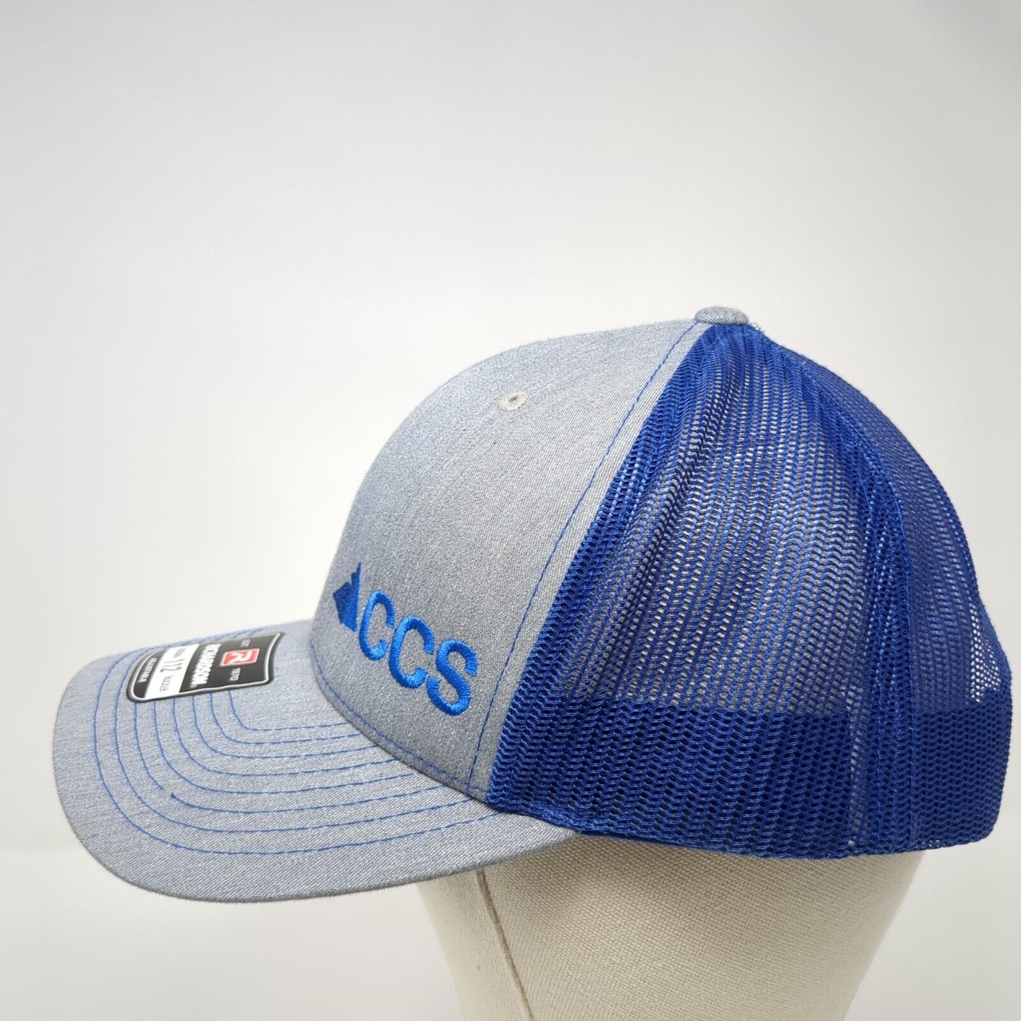 CCS Snapback 112 Trucker Hat Multicolor OS Adjustable Mesh Back Richardson