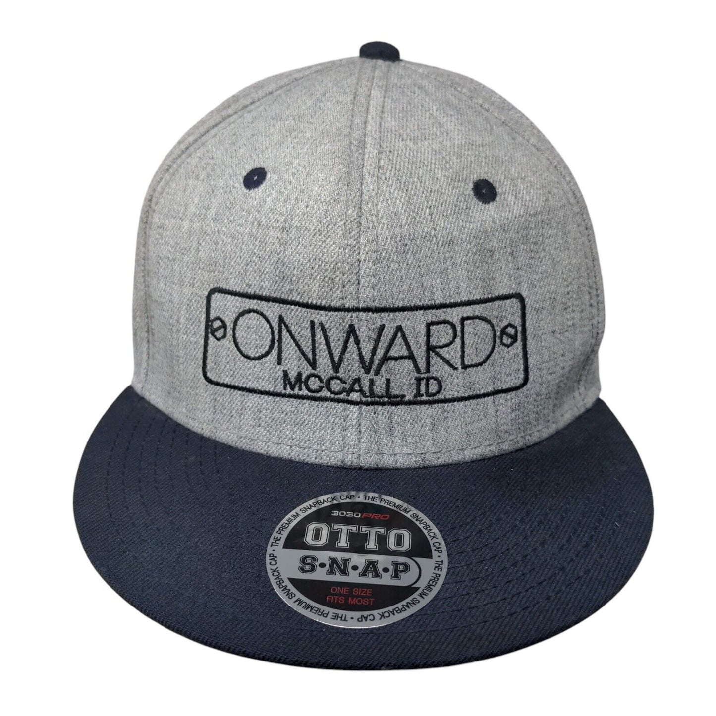 Onward McCall ID Snapback Hat Multi OSFM Embroidered Colorblock Otto
