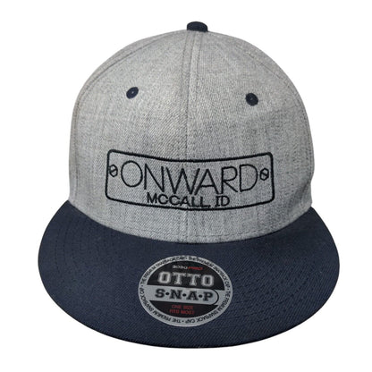 Onward McCall ID Snapback Hat Multi OSFM Embroidered Colorblock Otto