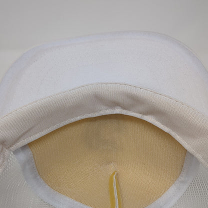 Carbones Del Guasare Snapback Trucker Hat Beige One Size Adjustable Mesh Back