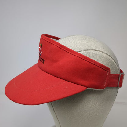 Imperial Tijeras Creek Golf Hat Red Visor One Size Slideback Green Underbrim