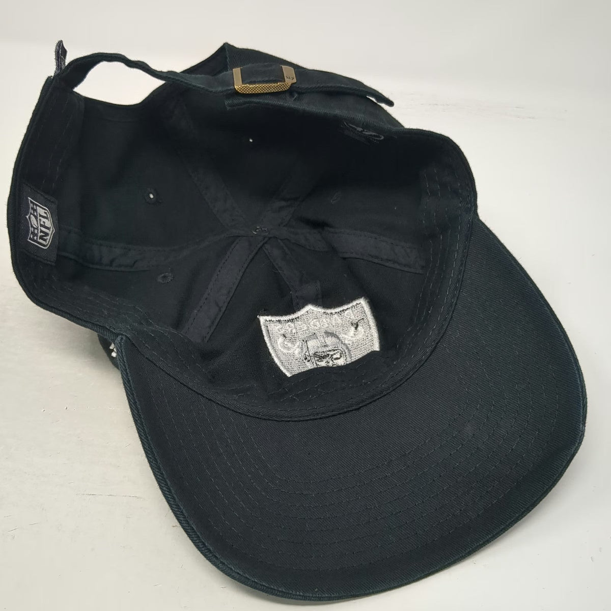 Las Vegas Raiders NFL '47 Cap Black One Size Adjustable Embroidered Logo Hat
