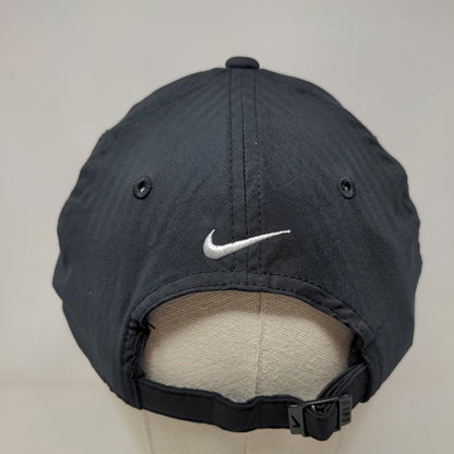 Nike Slideback Hat Black OSFM Adjustable Embroidered Swoosh Legacy91 Dri-Fit