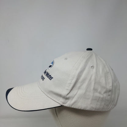 Progressive Water Resources Strapback Hat Cream OSFA 6 Panel Hit Wear