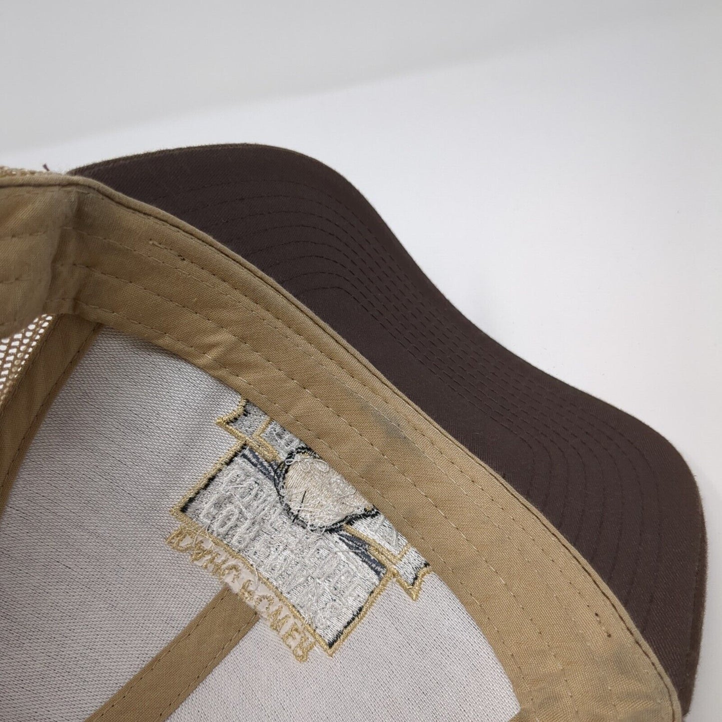 Idaho Power Foreman's Conference 2017 Snapback Trucker Hat Brown OS Mesh Back