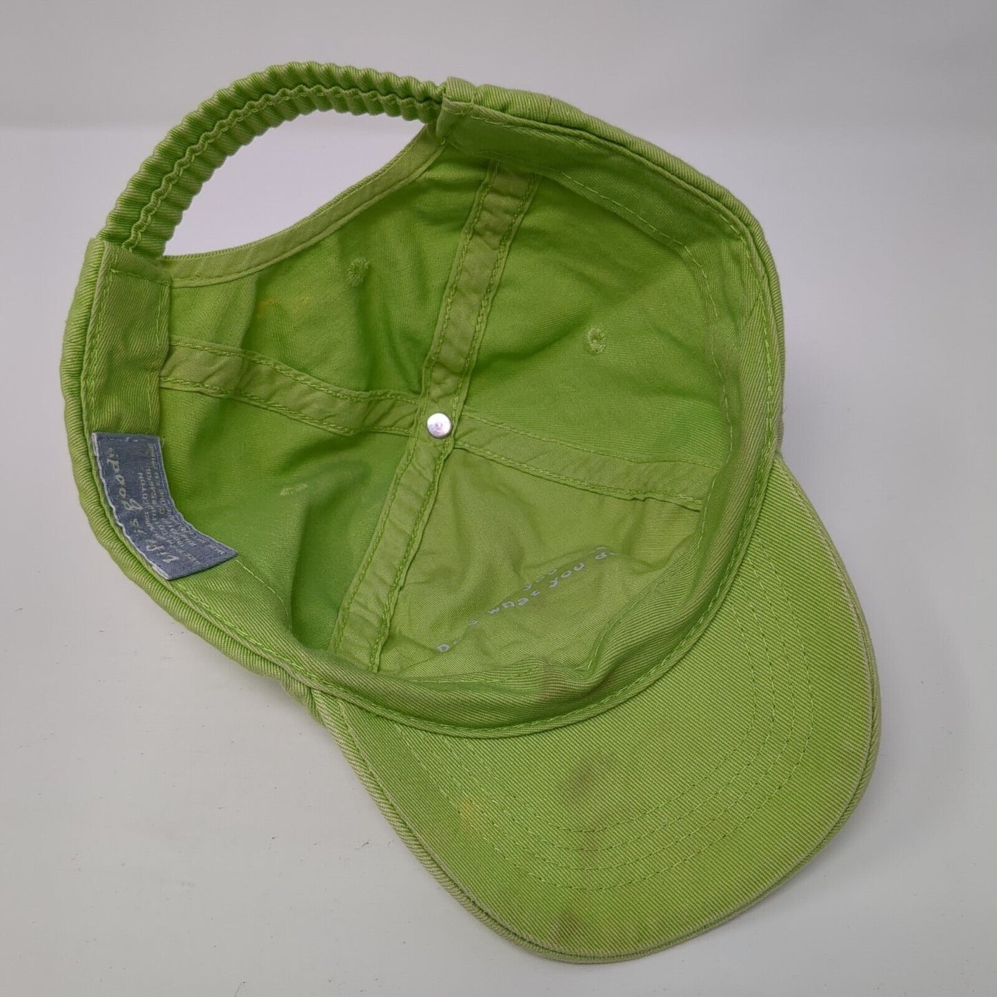 Little Slugger Stretch Fitted Hat Green 12-24 Months Life Is Good