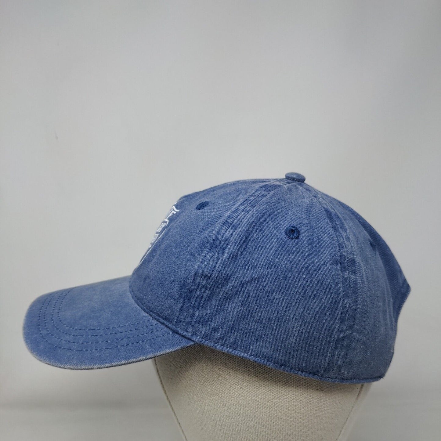 To Write Love On Her Arms Slideback Hat Blue OS Adjustable Embroidered Denim
