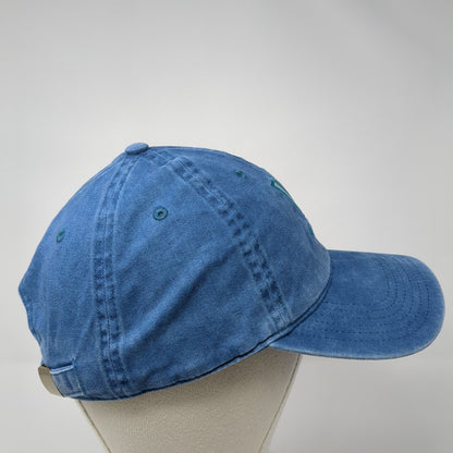 V Boise Slidebak Hat Blue One Size Adjustable Embroidered Denim 6 Panel Otto
