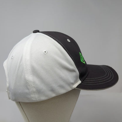 Greenlee A Textron Company Baseball Cap Gray OSFM Logo Mesh Back Strapback Hat