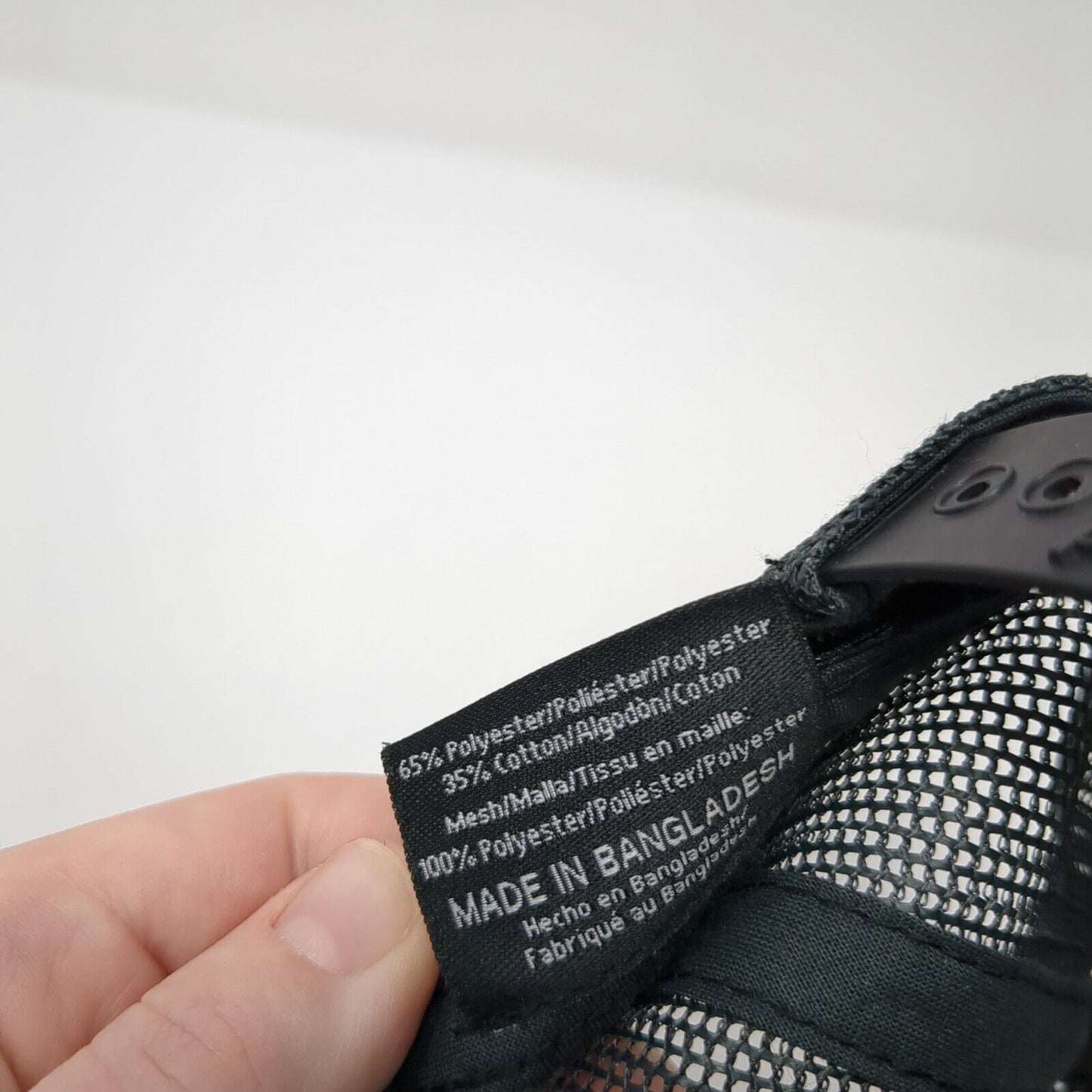 Pacific Headwear Snapback Mesh Back Trucker Hat Gray One Size Embroidered