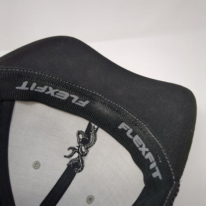 Browning Fitted Mesh Back Trucker Hat Multi L-XL Flexfit Embroidered