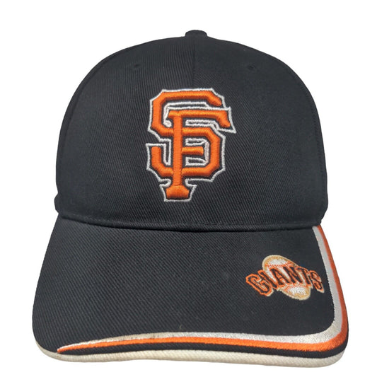 Twins Enterprise Men's Strapback Hat Black OSFA San Francisco Giants Embroidered