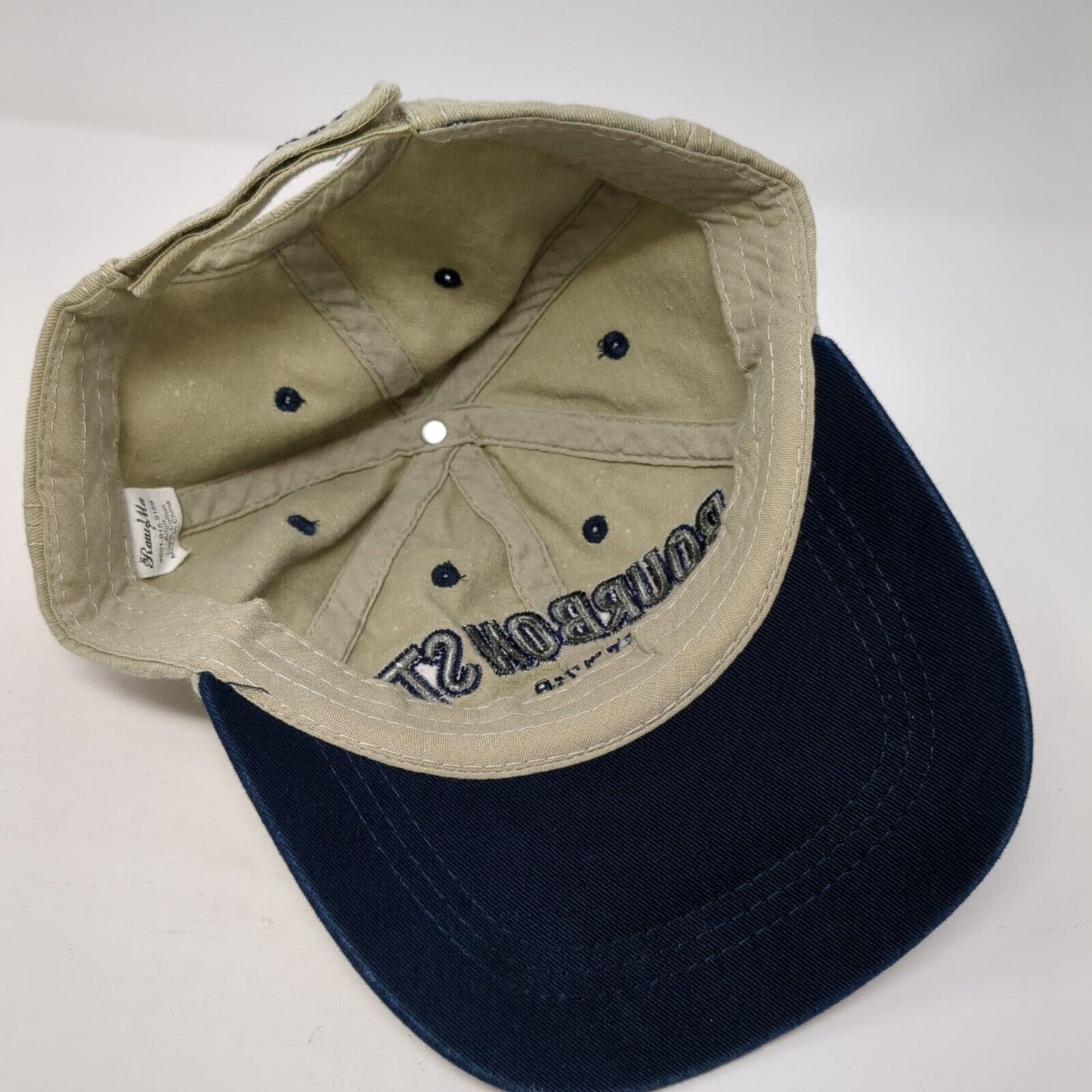 Bourbon St French Quarter Strapback Hat Tan One Size Adjustable Big Easy