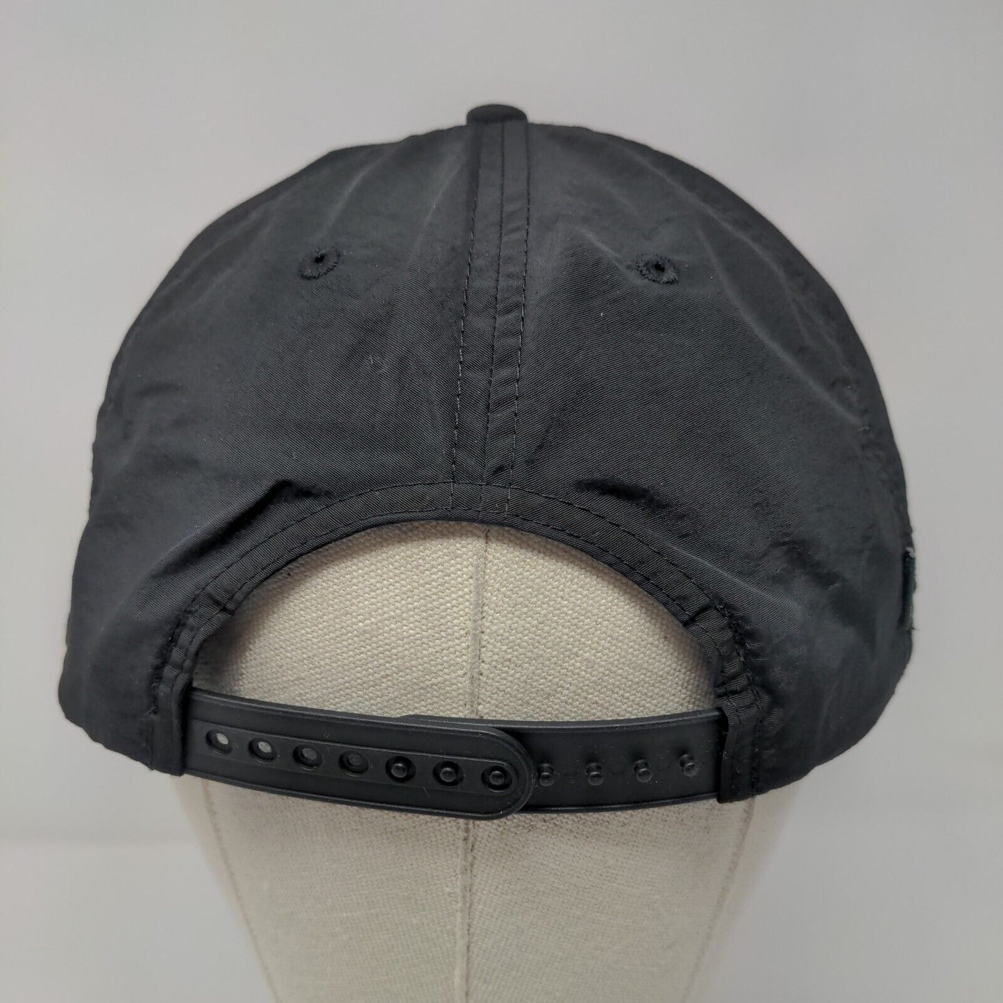 YOTES Snapback Hat Black OSFA Adjustable Embroidered 6 Panel Rope Legacy