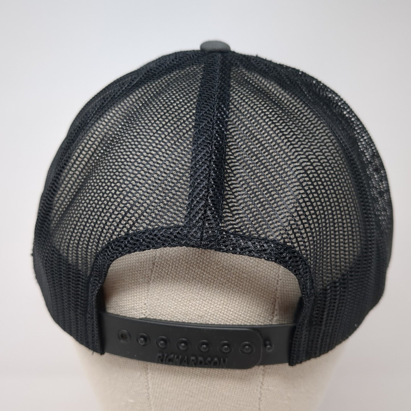 Disaster Response Snapback Trucker Hat Gray One Size Adjustable Mesh Back