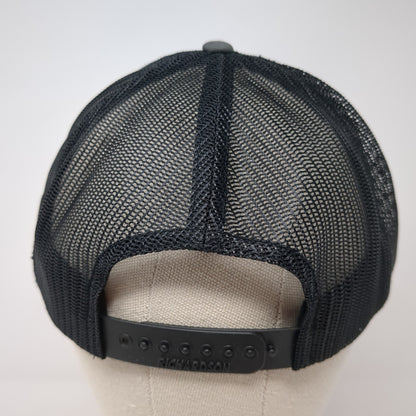 Disaster Response Snapback Trucker Hat Gray One Size Adjustable Mesh Back