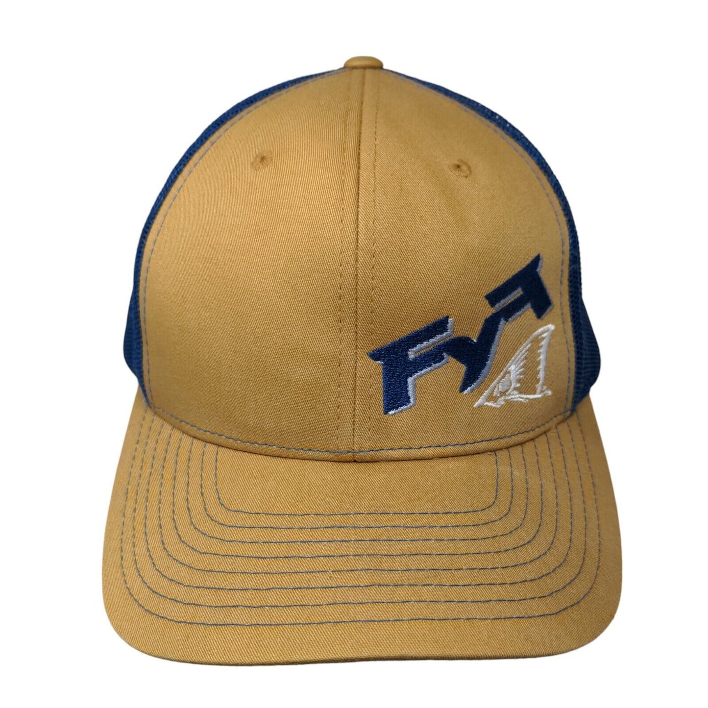 FYF Snapback Trucker Hat Multicolor One Size Adjustable Mesh Back Richardson