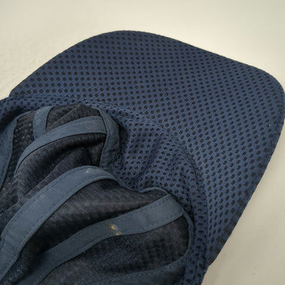 Nike Blue Gold OS Dri-FIT Mesh 5 Panel Strapback Embroidered Swoosh Hat