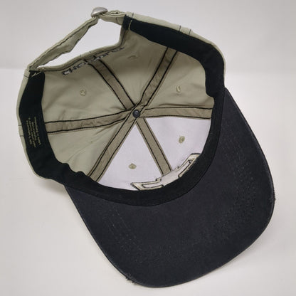 Chevrolet Slideback Hat Tanish-Green OSFA Adjustable Solid Embroidered