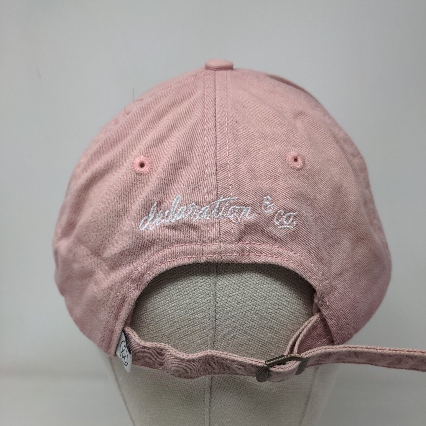 Mama Slideback Hat Pink OSFA Embroidered Declaration & Co. Alternative