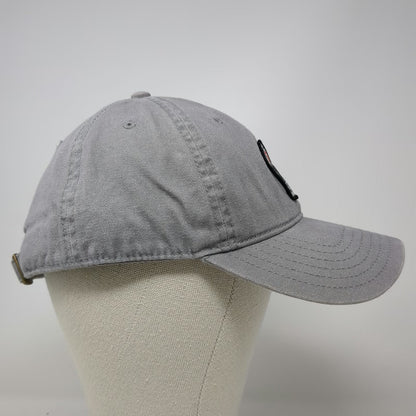 Anvil Baseball Cap Gray Black Red One Size TSheets Summer Camp Hat