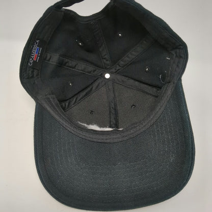 Cap America Grilla Grills Black Baseball Hat One Size Gorilla Logo Slideback