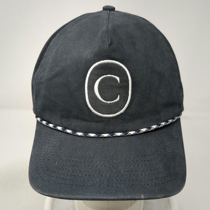 Sendero 5 Panel Gray One Size Cromwell Commercial Group C Logo Rope Hat Snapback