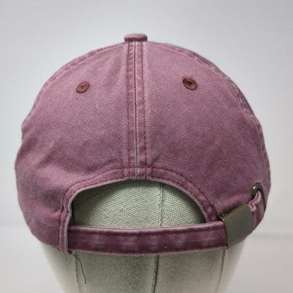Port Authority Baseball Cap Red One Size Sorbenots Coffee Sun Logo Cotton Hat