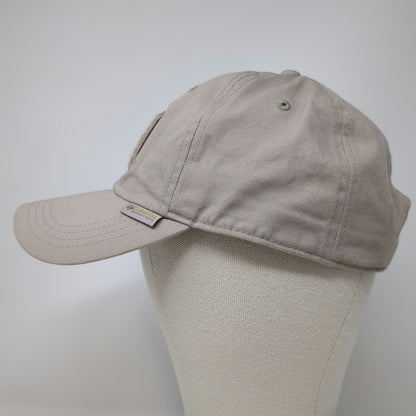 Columbia Baseball Cap Beige One Size Stop & Look Textured Patch Strapback Hat
