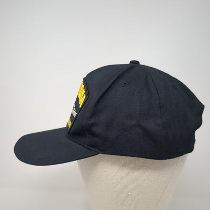 USS Arizona Snapback Hat Black One Size Adjustable Pearl Harbor Hawaii