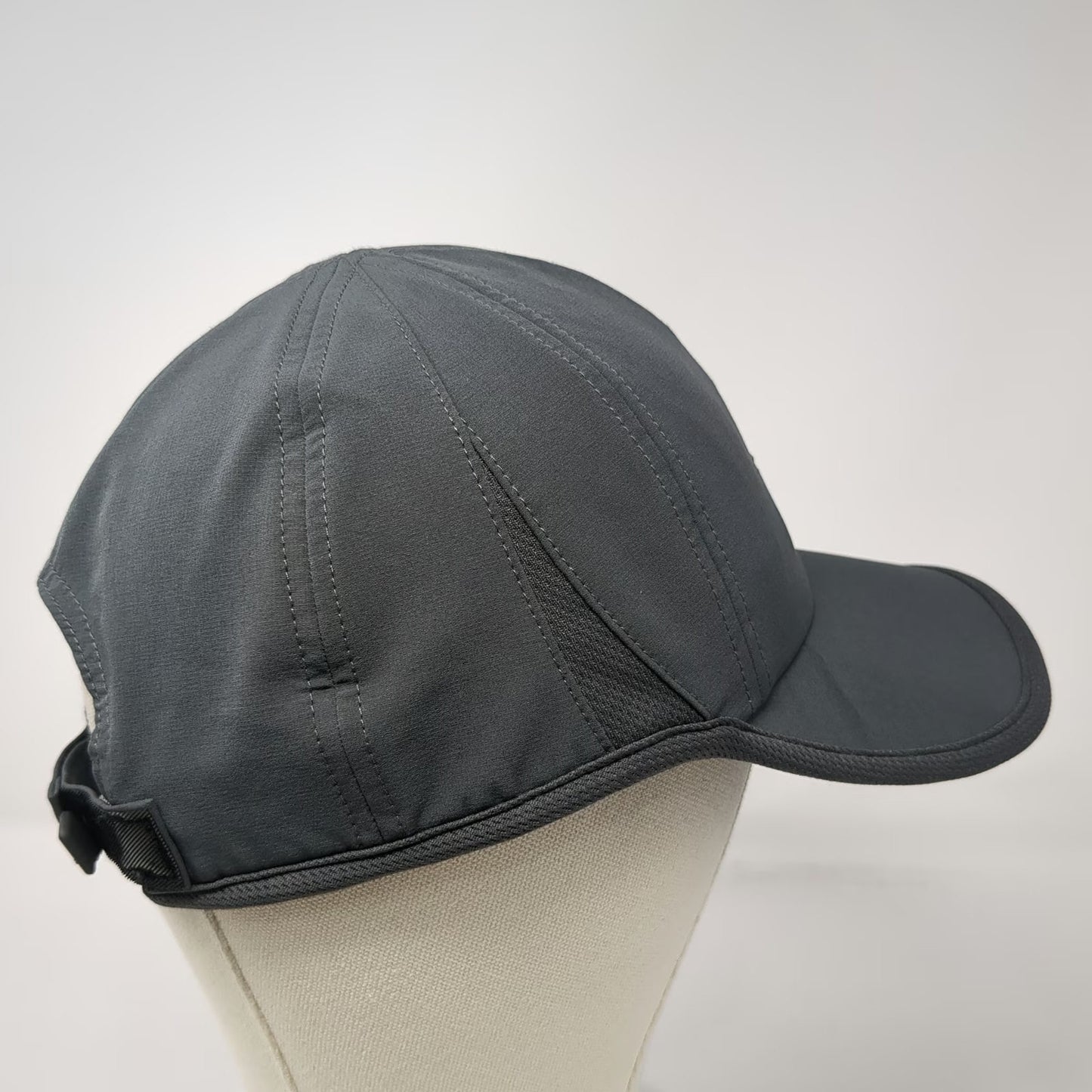 adidas Baseball Cap Gray One Size Aeroready Recycled Strapback Performance Hat