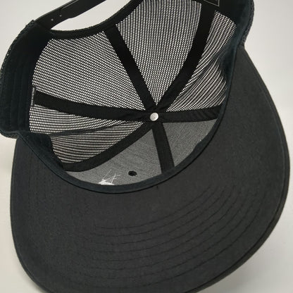 Richardson 112 Trucker Hat Black One Size High Desert Bonsai Mesh Snapback
