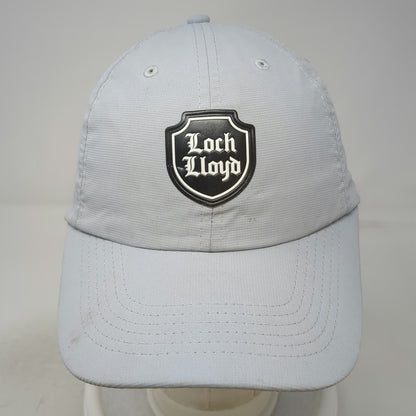 Imperial Baseball Cap Gray One Size Loch Lloyd Shield Patch Slideback Sport Hat