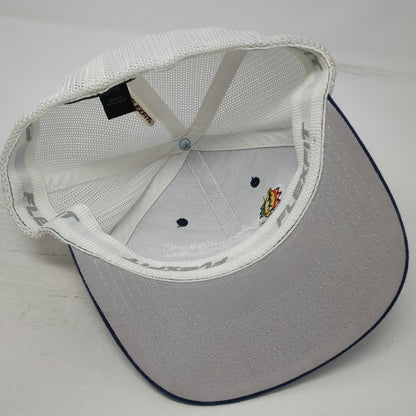 Port Authority Baseball Cap Blue XL Oak Harbor Freight Lines Mesh Flexfit Hat
