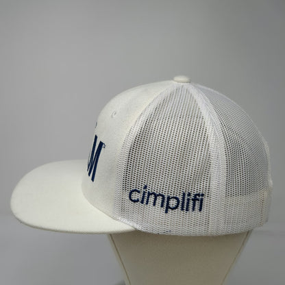 Lids Trucker Hat White One Size Snapback Cimplifi Keep Calm Mesh Embroidery Hat